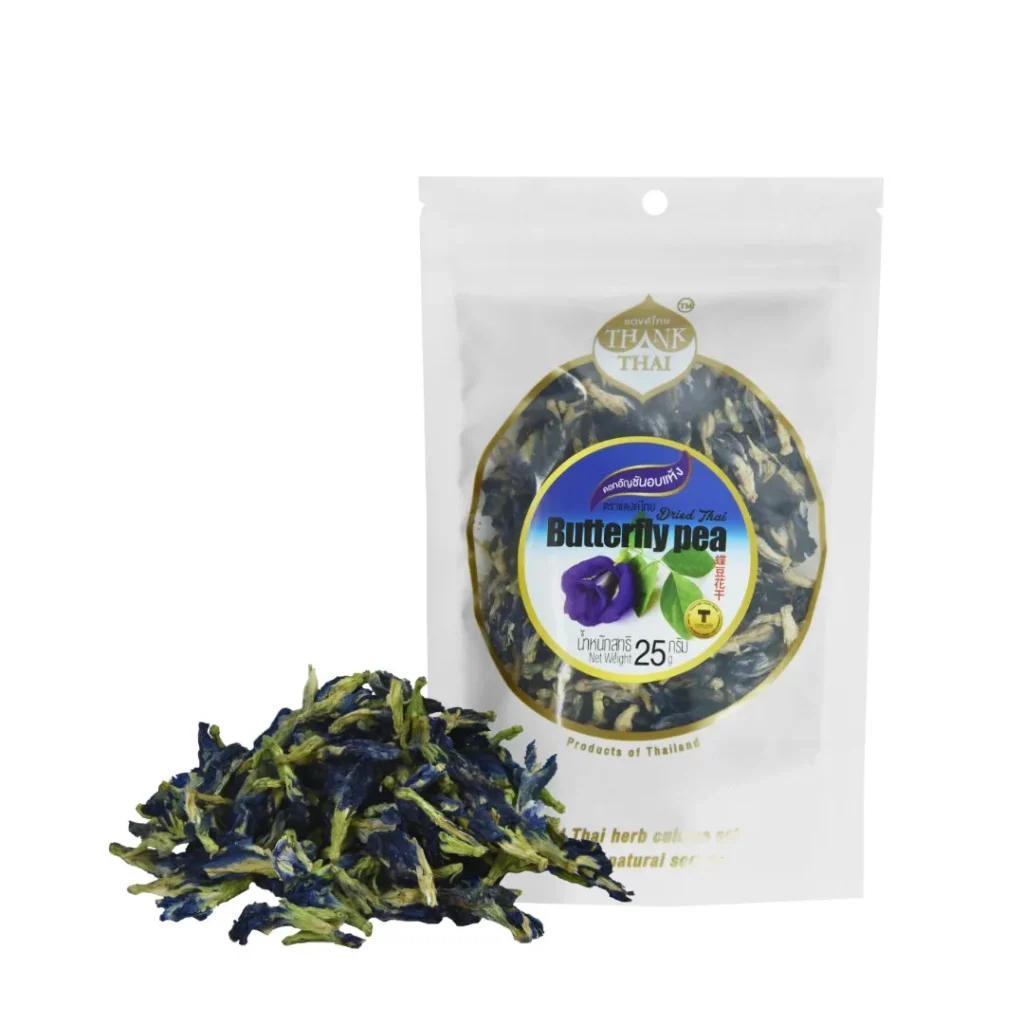 ดอกอัญชันอบแห้ง